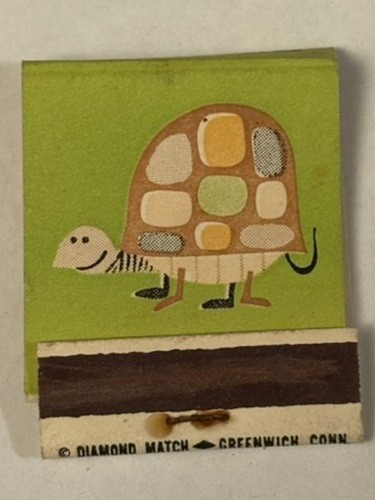 Zany zoo used matchbook - used,