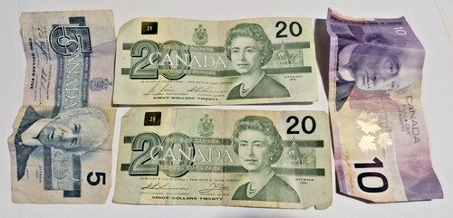 Canadian paper currency