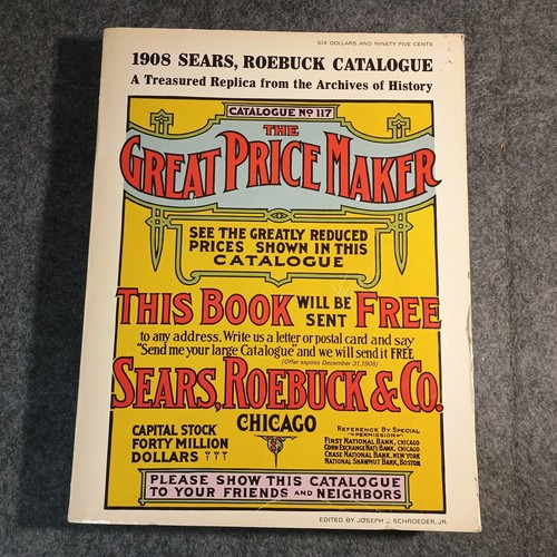 1908 sears roebuck catalogue - roebuck,