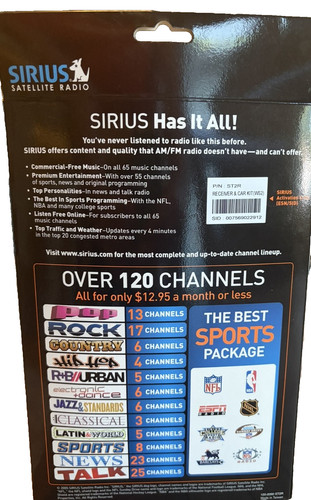 Sirius satellite radio - sirius,
