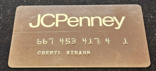 Penney credit card exp - card,