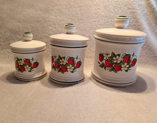 3pc ceramic kitchen canister - ceramic,