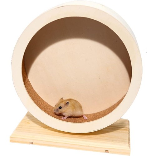 Hamster wooden silent - wooden,