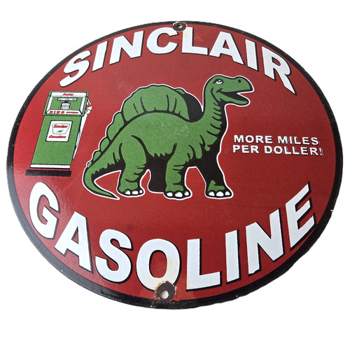 Vintage sinclair gasoline - sinclair,