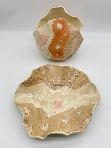 1980s sgraffito demery - sgraffito,