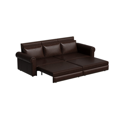 Chesterfield faux leather pull - leather,