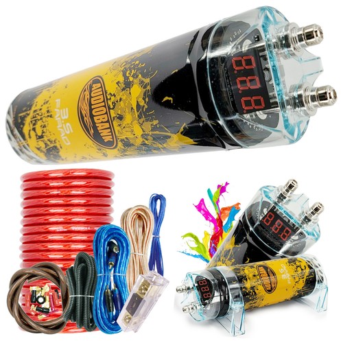 Car audio farad - farad, capacitor