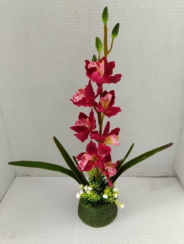 Artificial cymbidium orchid - artificial,