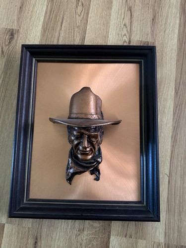 Framed western john wayne - 3d,