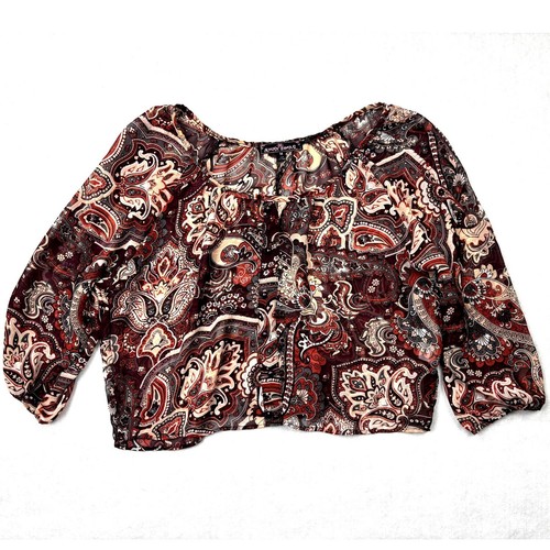 Almost famous paisley blouse - famous,