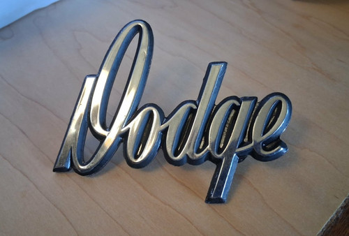 Vintage dodge script emblem - vintage,