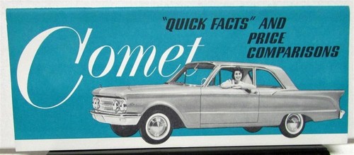 1960 mercury comet dealer - mercury,