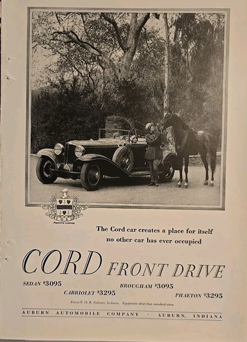 1929 auburn automobile company - 1929,