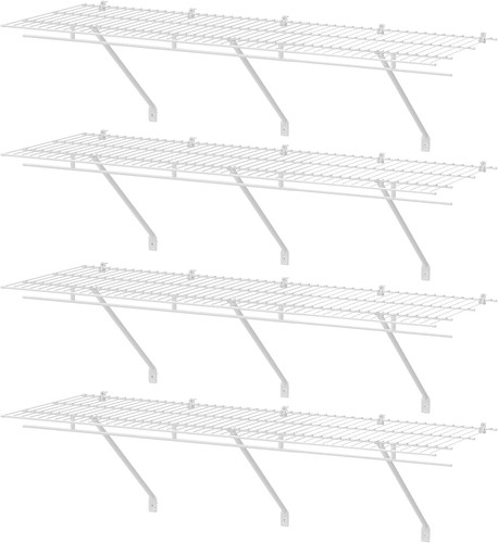 Pack closet shelves wall - closet,