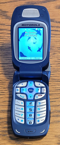 Motorola i760 blue and - motorola,