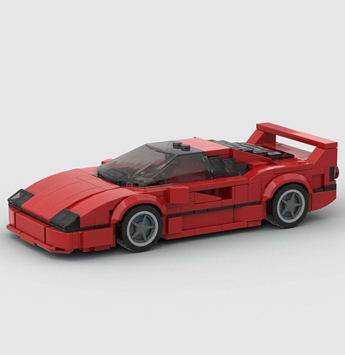 Custom moc lego - moc, ferrari