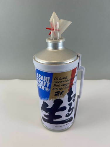 Asahi draft beer aluminum - asahi, can