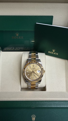 Rolex datejust champagne - 41,