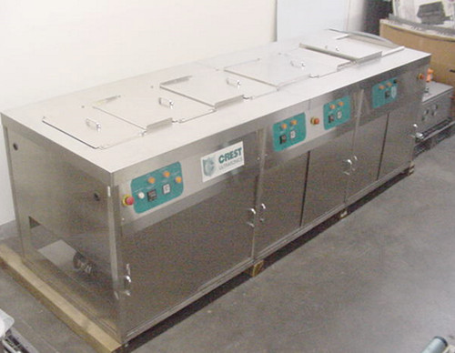 Ultrasonic parts washer - parts,
