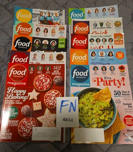 Food network back - -, dated