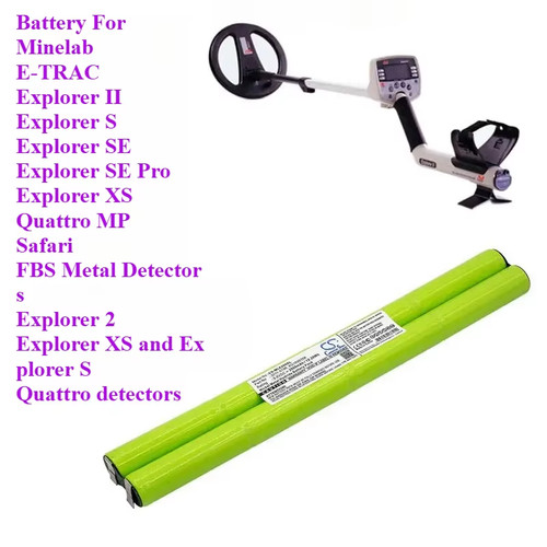 2000mah battery for minelab - battery,