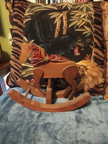 Vintage hand crafted wood