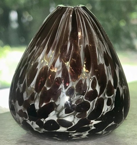 Modern speckled brown clear - brown,