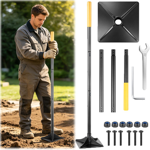 Steel tamper tool - 8",