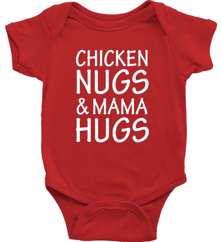 Chicken nugs mama hugs baby - chicken,