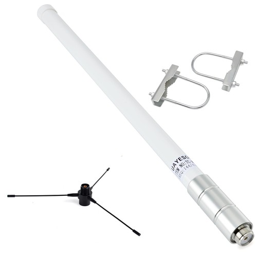 Uhf fiberglass antenna with - uhf,