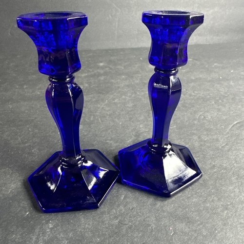 Vintage set cobalt blue - cobalt,