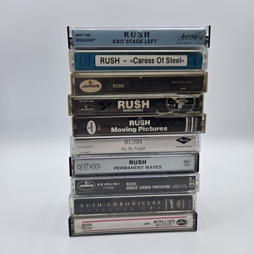 Rush lot cassettes - rush,