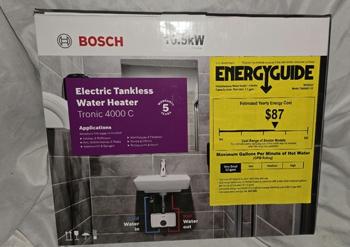 Tankless water heater bosch - tankless,