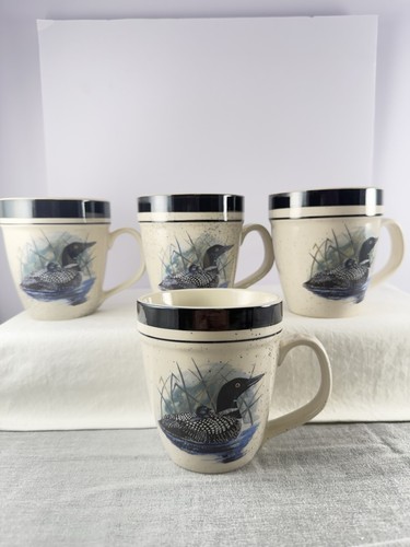 Folkcraft stoneware loon - folkcraft,