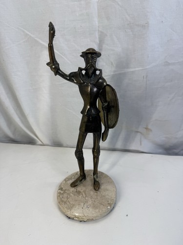 Vintage bronze conquistador - bronze,