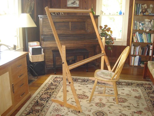 Kingfisher tapestry loom - tapestry,