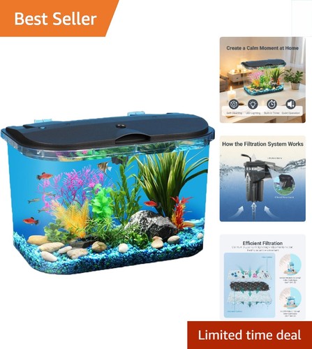 Gallon led aquarium kit - 5-gallon,