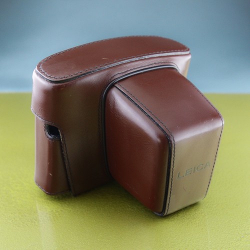 Burgundy leather case slr - case,