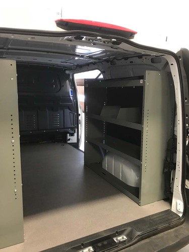 Van shelving full size - shelving,