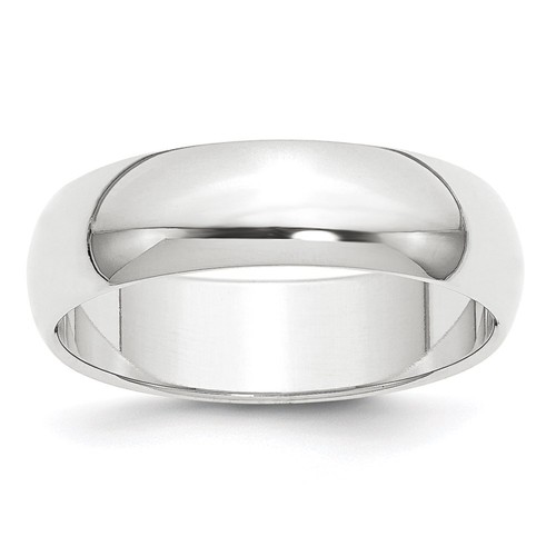 Platinum 6mm round wedding - platinum,