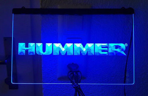Hummer display led neon - display,