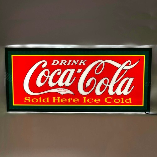 Coca cola advertising sign - coca, led