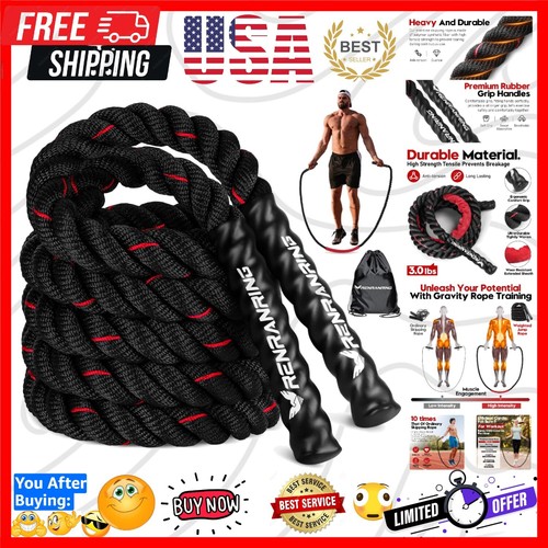 Weighted jump rope for men - weighted,