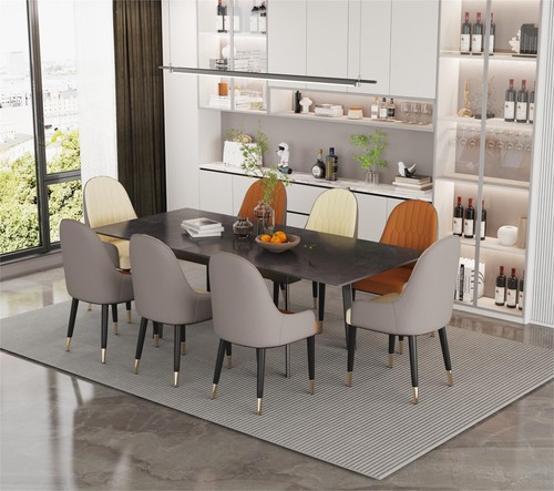 Extensible dining set marble - dining,
