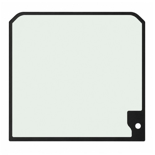 Front upper window glass fits - glass,