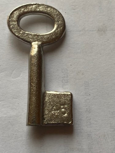 Barrel key blank 4mm vintage - key,