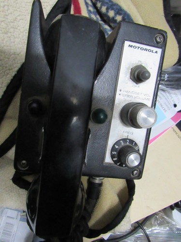 Vintage motorola control head - control,