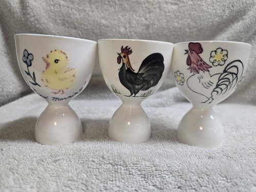 Vintage porcelain egg cups
