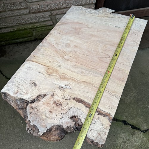 Spalted silver maple - silver,
