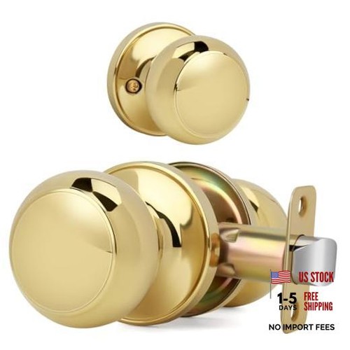 Flat ball door - door, knob